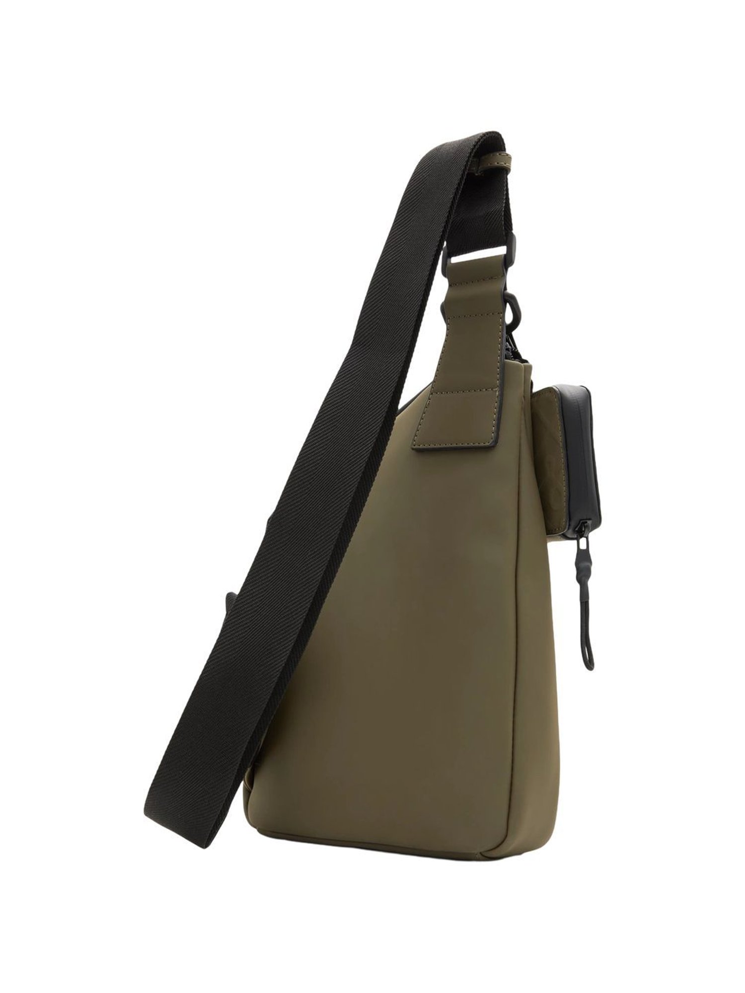 Call It Spring Khaki Solid Small Cross Body Bag With Pouch