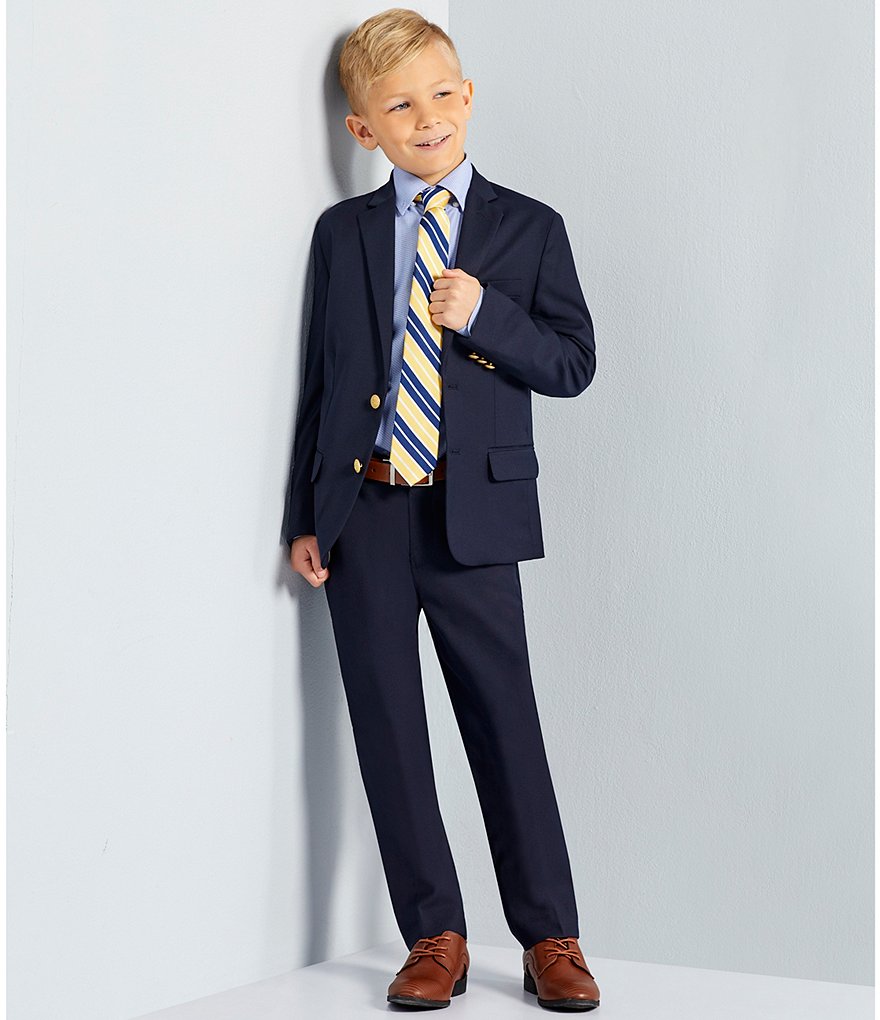 Class Club Big Boys 8-20 Husky Fit Twill Pants