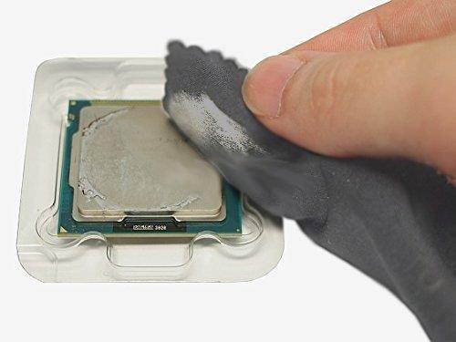 Arctic Silver 5 High-Density Polysynthetic Silver Thermal Compound, 3.5 Grams + Free Microfiber (7" X 6") Cleaning Cloth