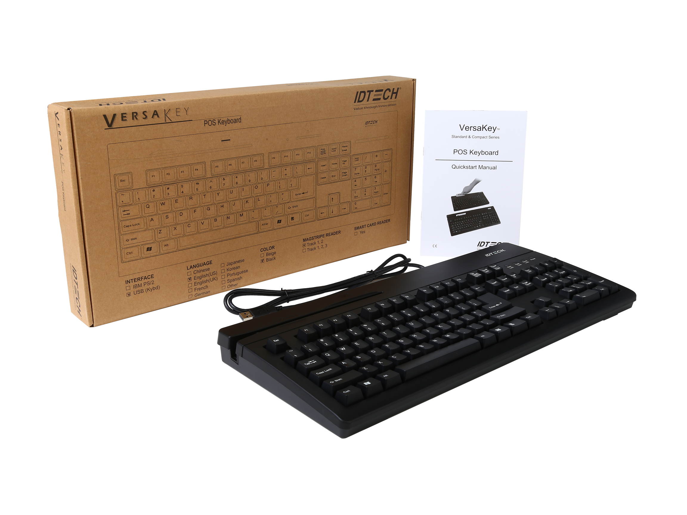 ID TECH IDKA-234112B Keyboard