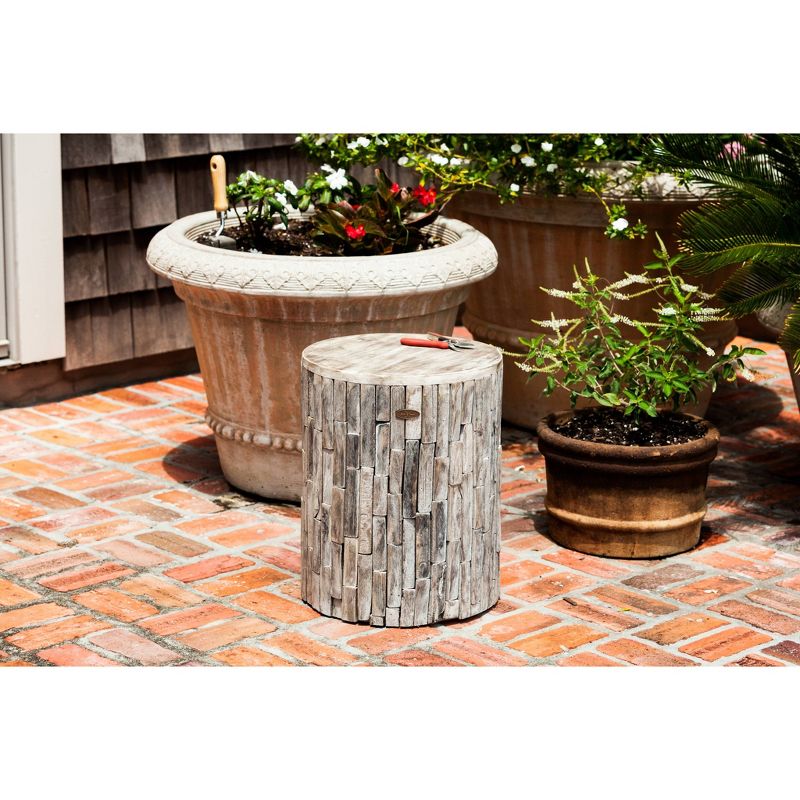 Elyse Round Outdoor Patio Garden Stool - Balkene Home