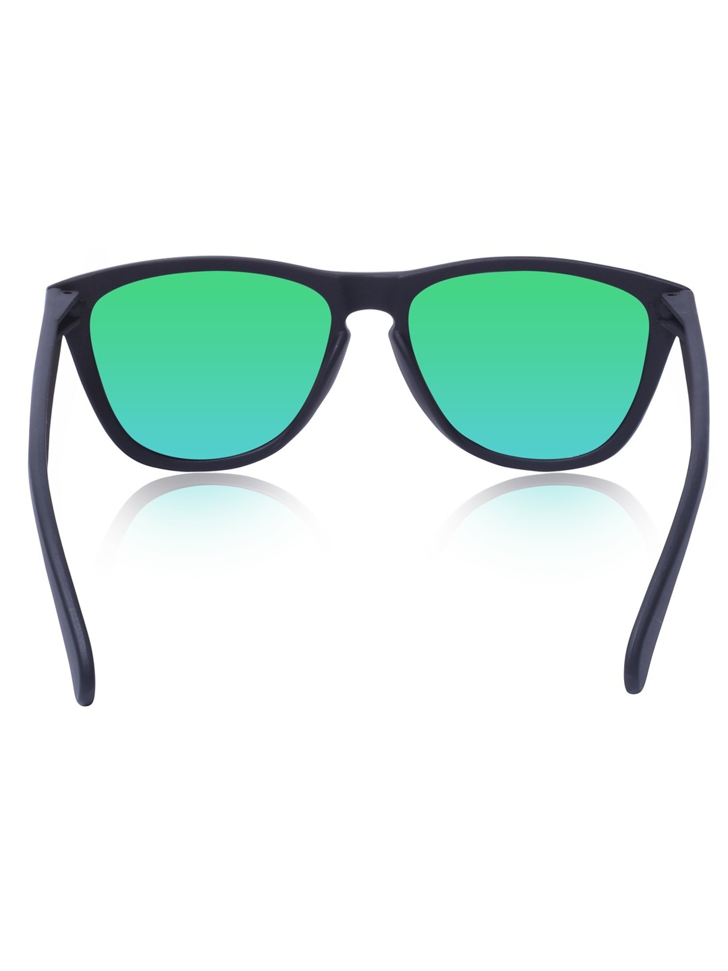 Resist Eyewear Green Wayfarer UV Protection Unisex Sunglasses