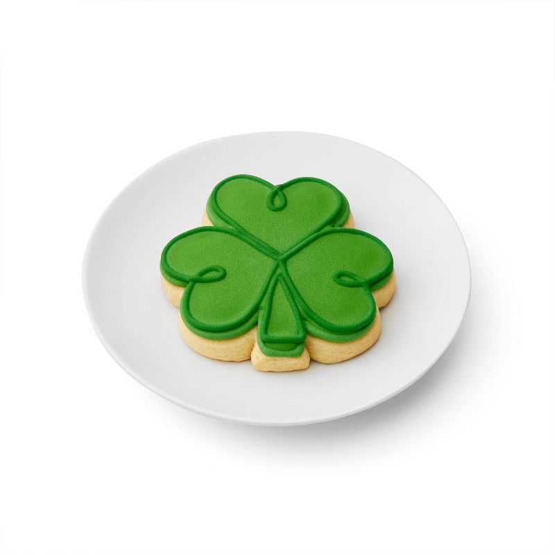 St. Patrick's Day Clover Sugar Cookie - 2.12oz - Archer Farms™