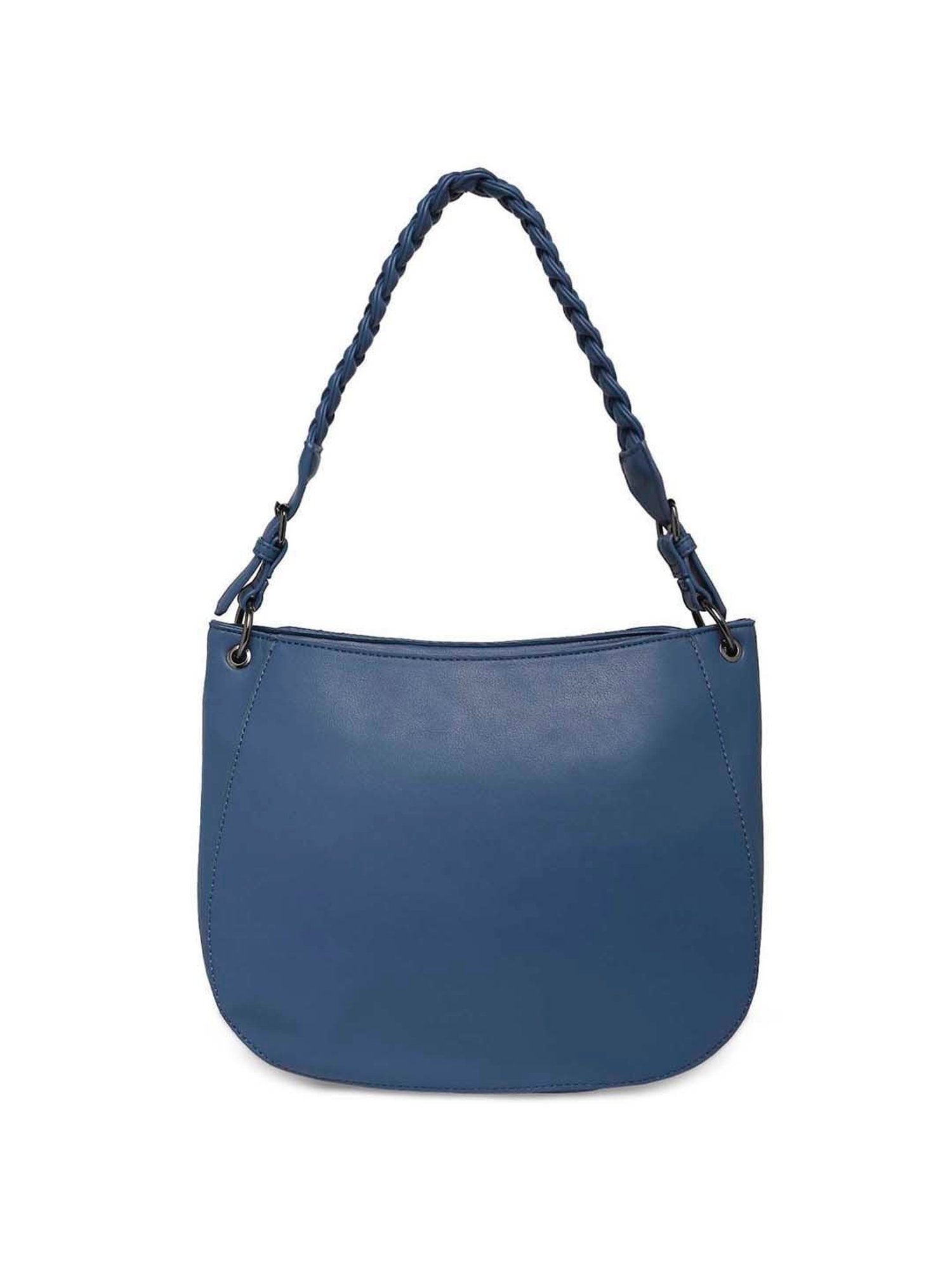 Marina Galanti Blue Quilted Medium Hobo Handbag