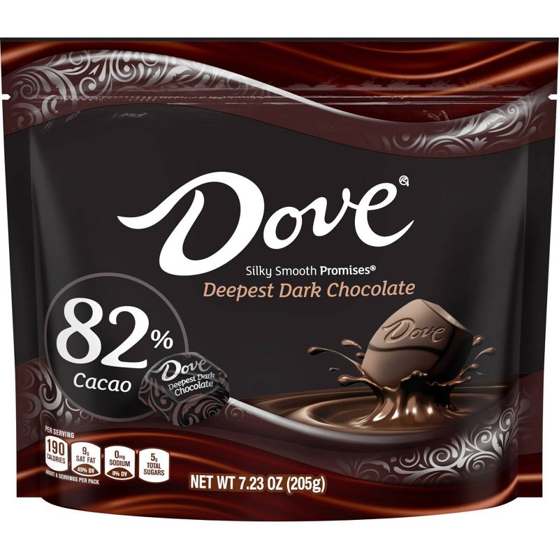 Dove Promises Extra Dark Chocolate 82% Cacao Sharing SUP - 7.23oz