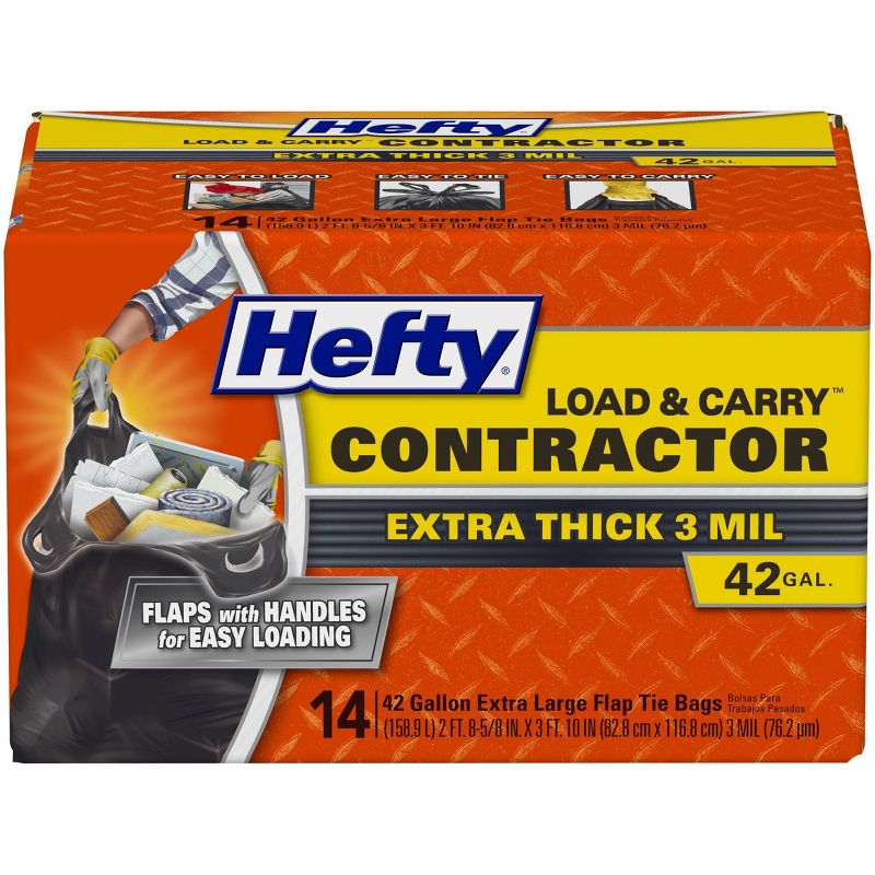 Hefty Strong Extra Large Drawstring Trash Bags - 33 Gallon - 26ct