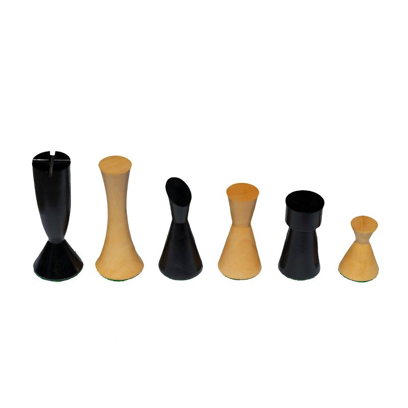 The Bobby Fischer Series Metal & Acrylic Chess Pieces - 3.5 inch king