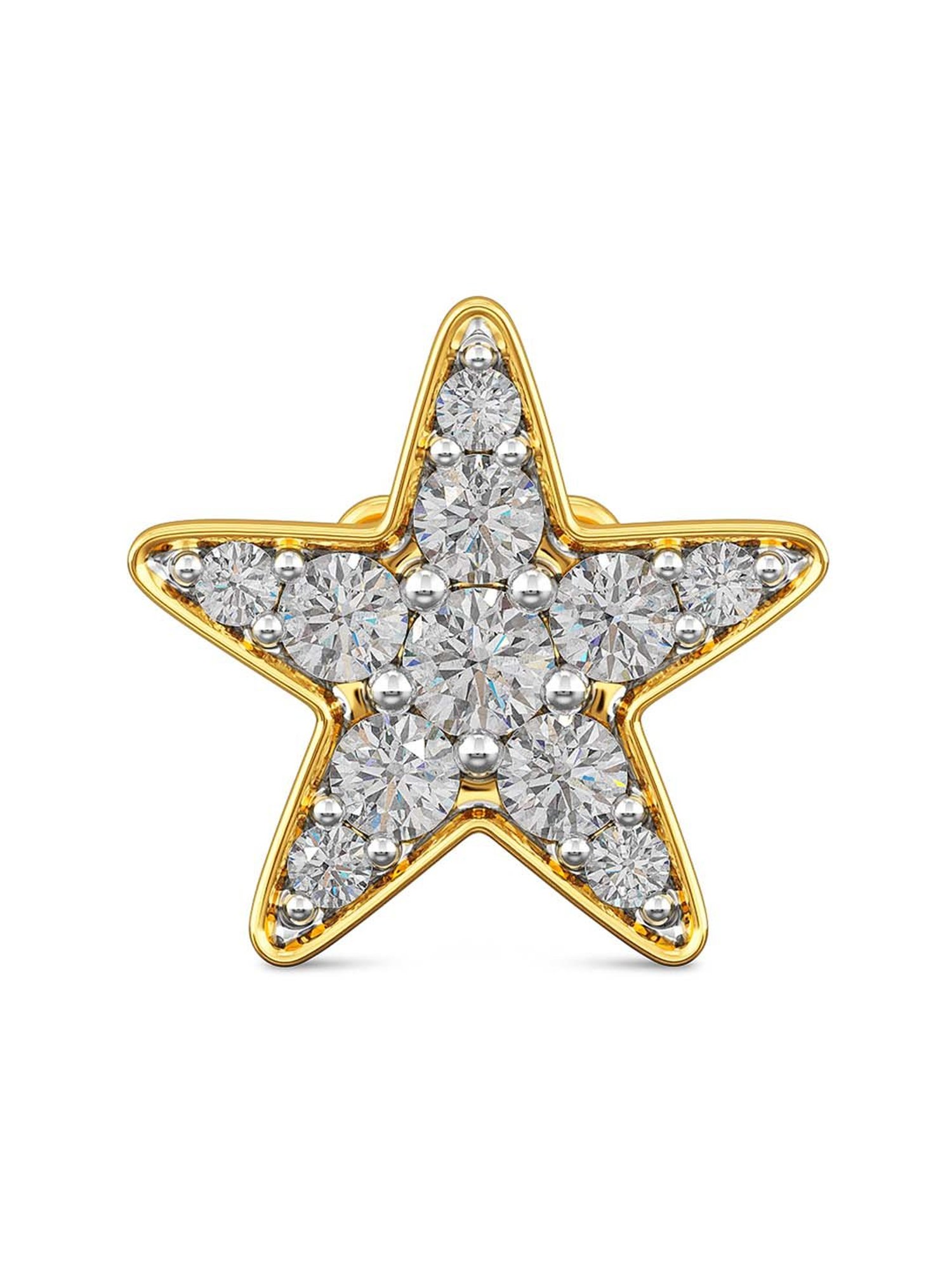 Joyalukkas 18k Gold & Diamond Nosepin