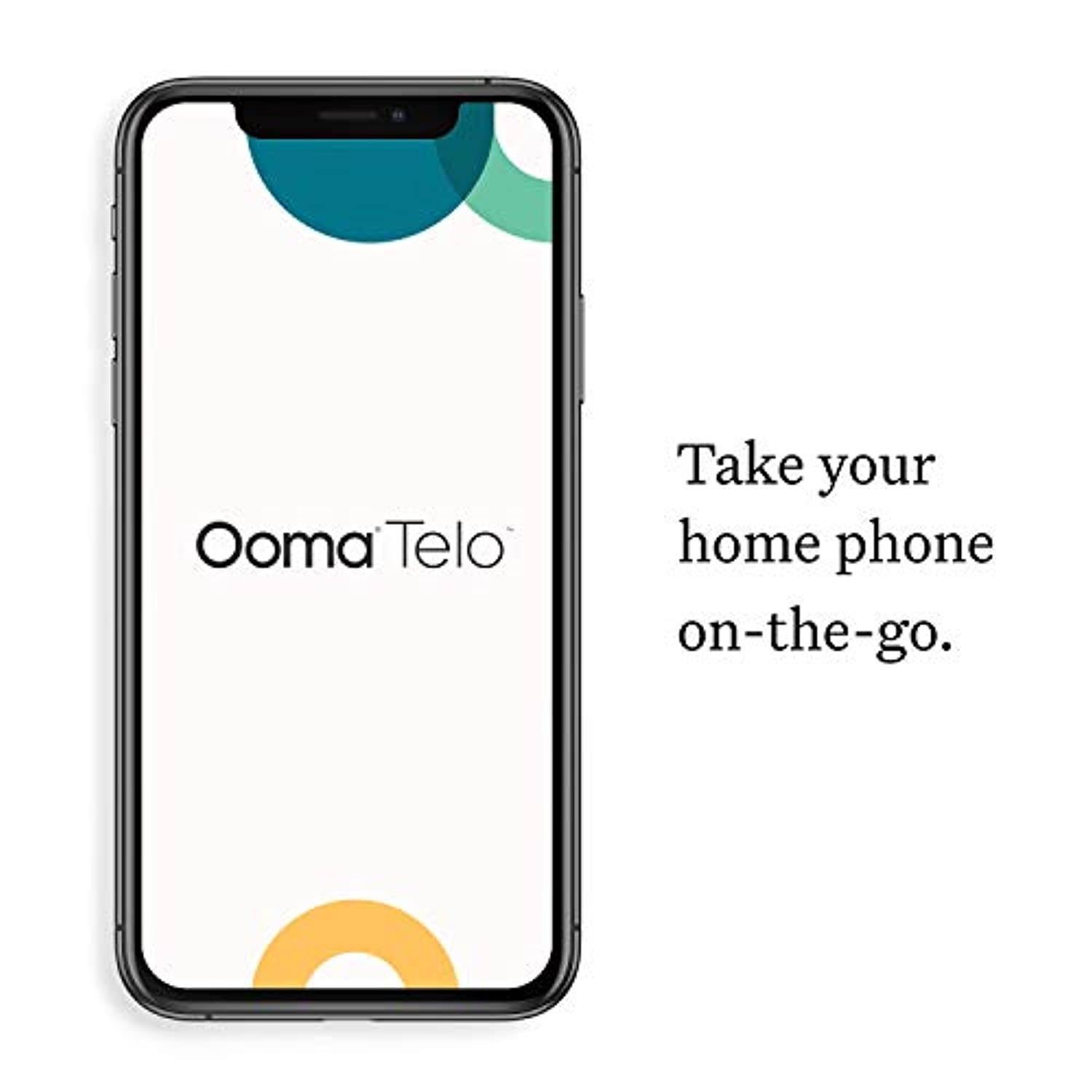 Ooma Telo Air 2 VoIP Free Home Phone Service with wireless and Bluetooth connectivity. Affordable Internet-based landline replacement. Unlimited nationwide calling. Low international ra (811008021450)