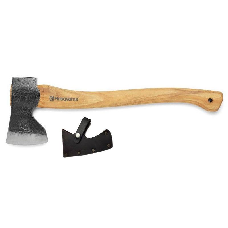 Husqvarna 2.75 lb. Forged Steel Head Carpenters Axe w/ 19" Curved Hickory Handle