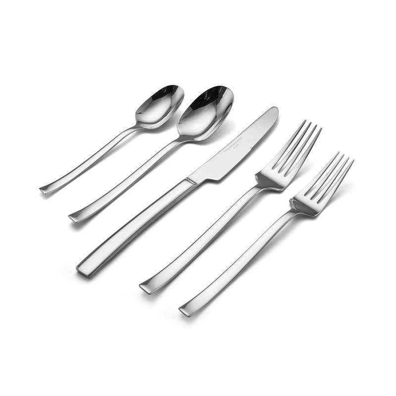 International 20pc Stainless Steel Yorkshire Silverware Set