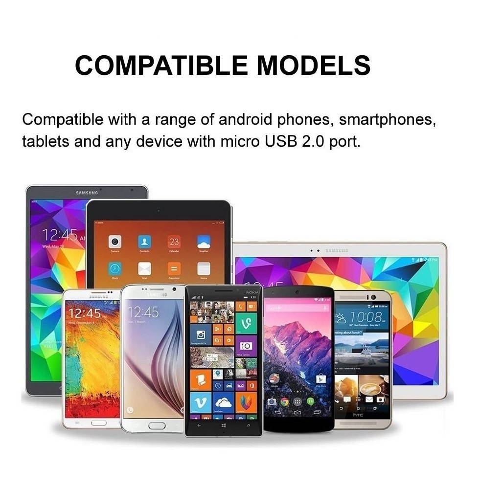 Cellvare Micro USB wall Charger 1.8 Amp for LG Phones, Wall charger with Micro USB-White