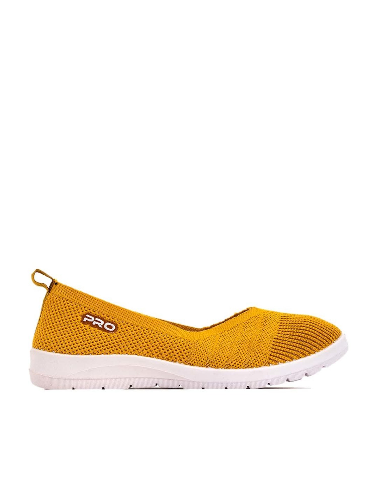 Pro by Khadim's Women's Yellow Flat Ballets