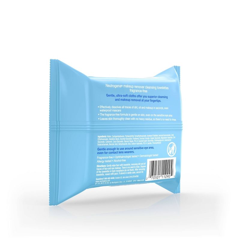 Neutrogena Fragrance-Free Makeup Remover Cleansing Wipes - 25ct