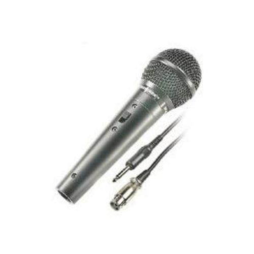 The Nady SP-4C Starpower Series is a professional performance microphone for stage and recording application.
The SP-4C is a Dynamic Microphone with a switch, cardoioid pattern and can be used for bo