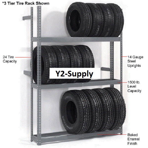 NEW! 4 Tier Single Entry Tire Rack!!