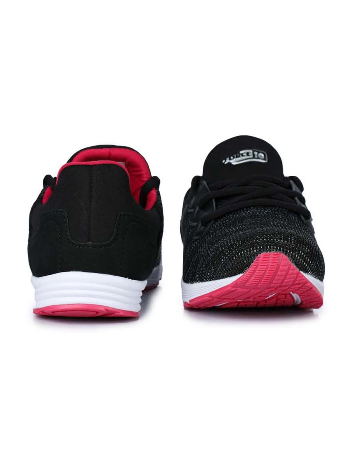 Force 10 by Liberty Women's Black Running Shoes