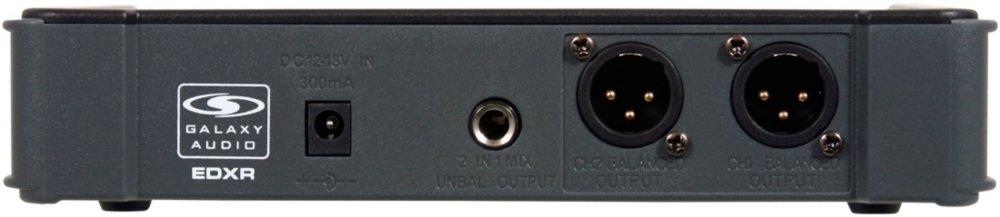 Galaxy Audio GXY-EDXR-HH38-D EDX Wireless Microphone System - Code D