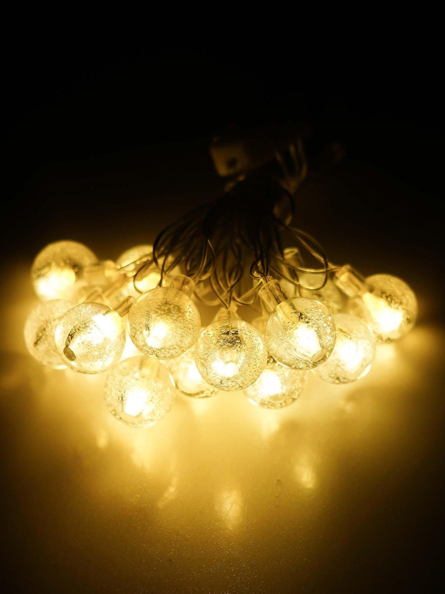 eCraftIndia Crystal Ball Decorative LED Color Changing Fairy String Lights for Diwali