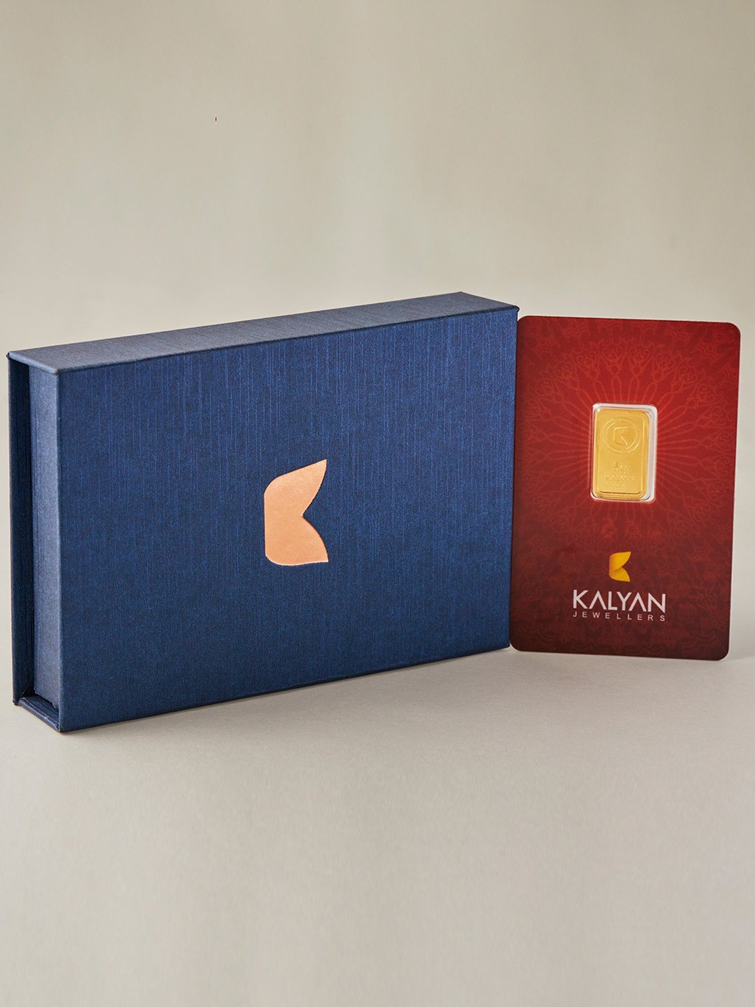 Kalyan Jewellers Lotus 24k (999) 100% Pure 5gm Gold Bar