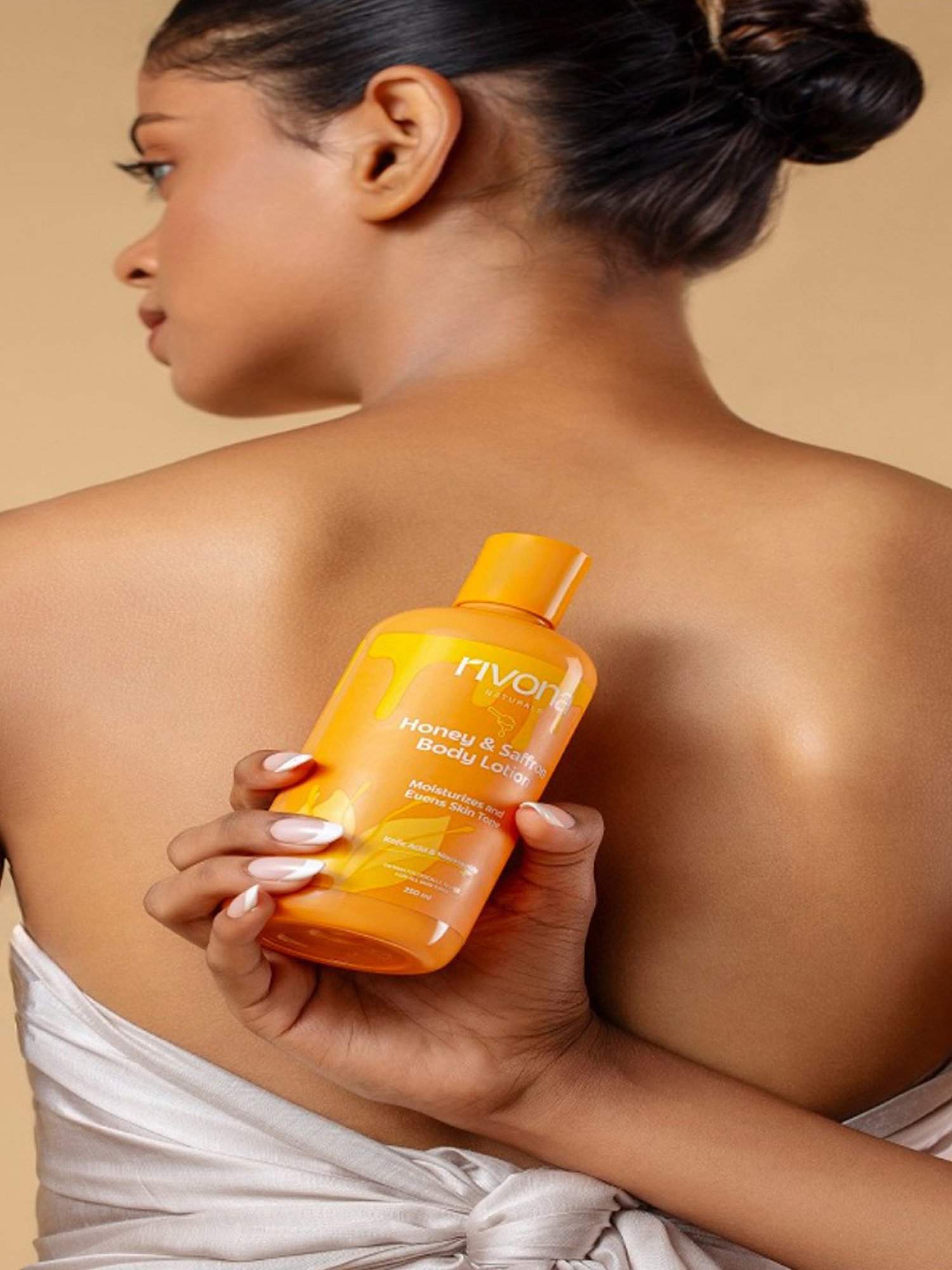 Rivona Naturals Honey & Saffron Body Lotion - 250 ml