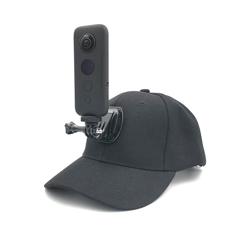 Cap Clip Mount Compatible with Insta360 One X2 , GoPro Hero 9, and Other Action Camera ( Non Sticky Type)