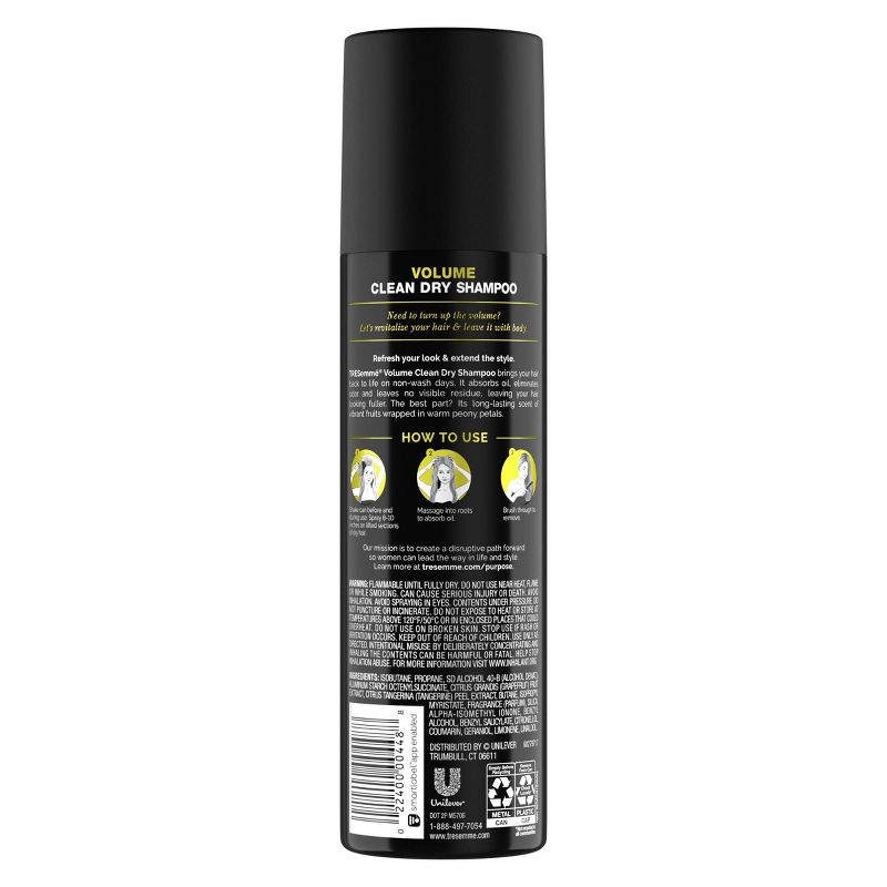 Tresemme Medium to Dark Tones Brunette Clean Dry Shampoo - 7.3 oz