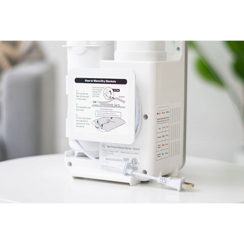 IRIS High-Powered Blanket Warmer with Shoe Dryer Attachment