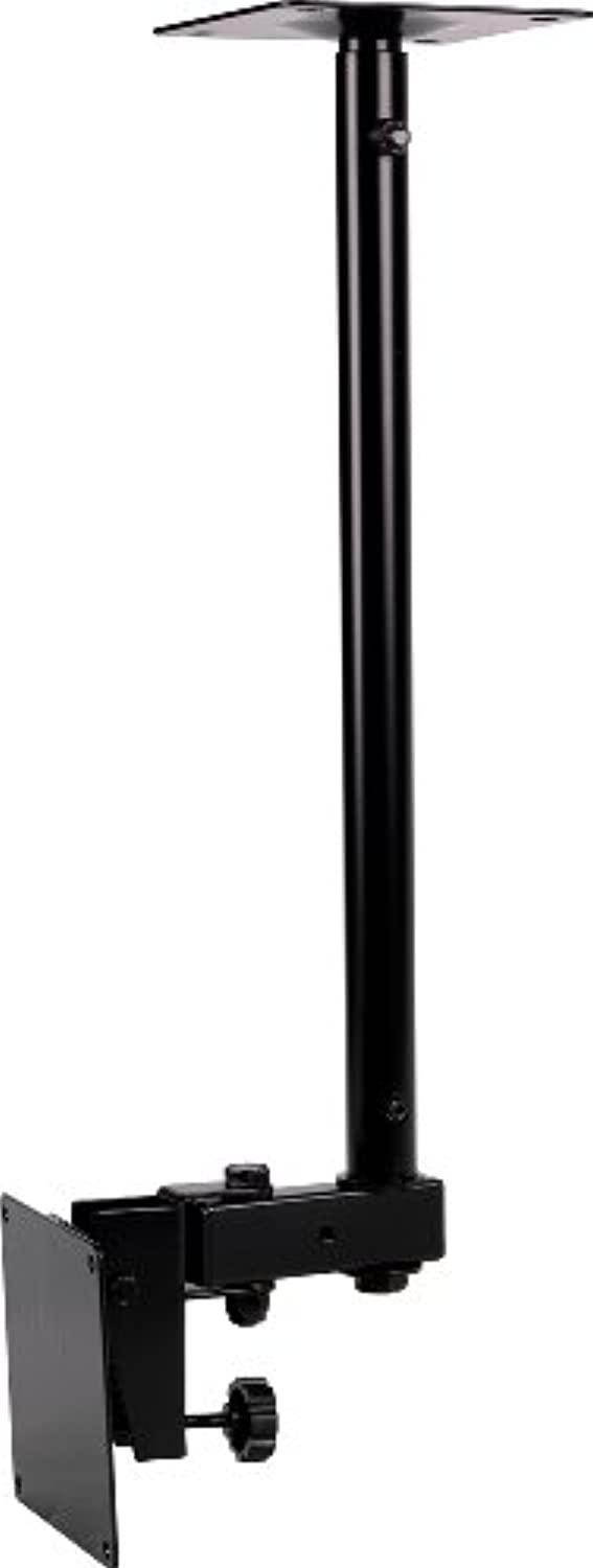 Video Mount Products LCD-1CB Small (10-23") Flat Panel Ceiling Mount, Black