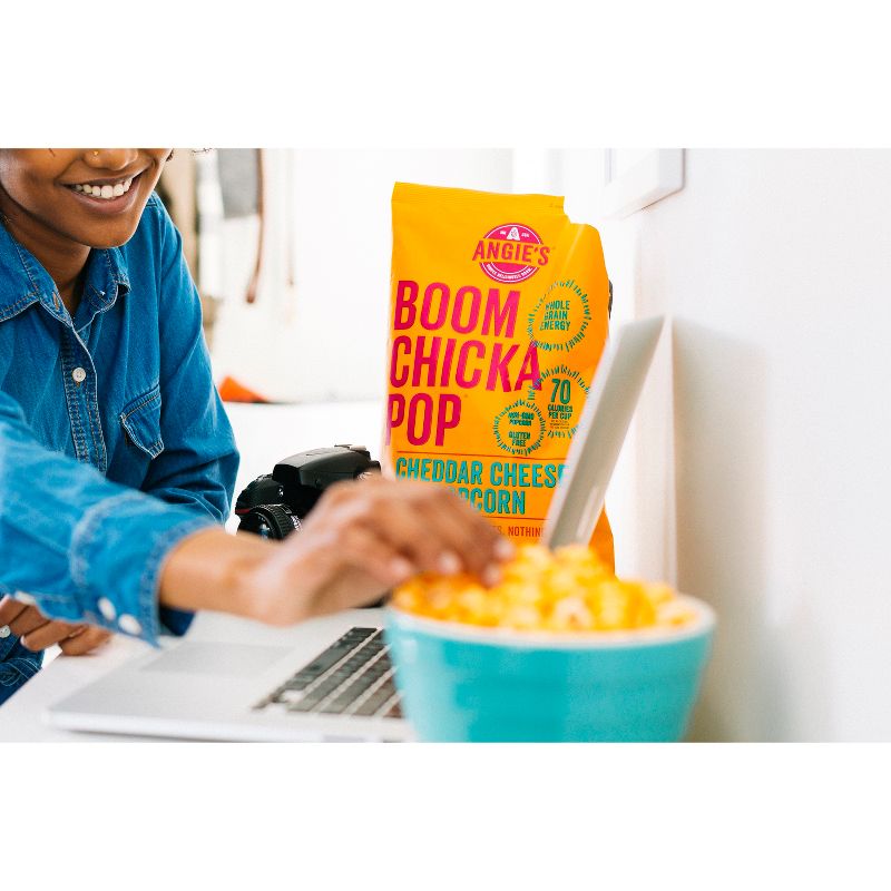 Angie's Boomchickapop Cheddar Cheese Popcorn - 4.5oz