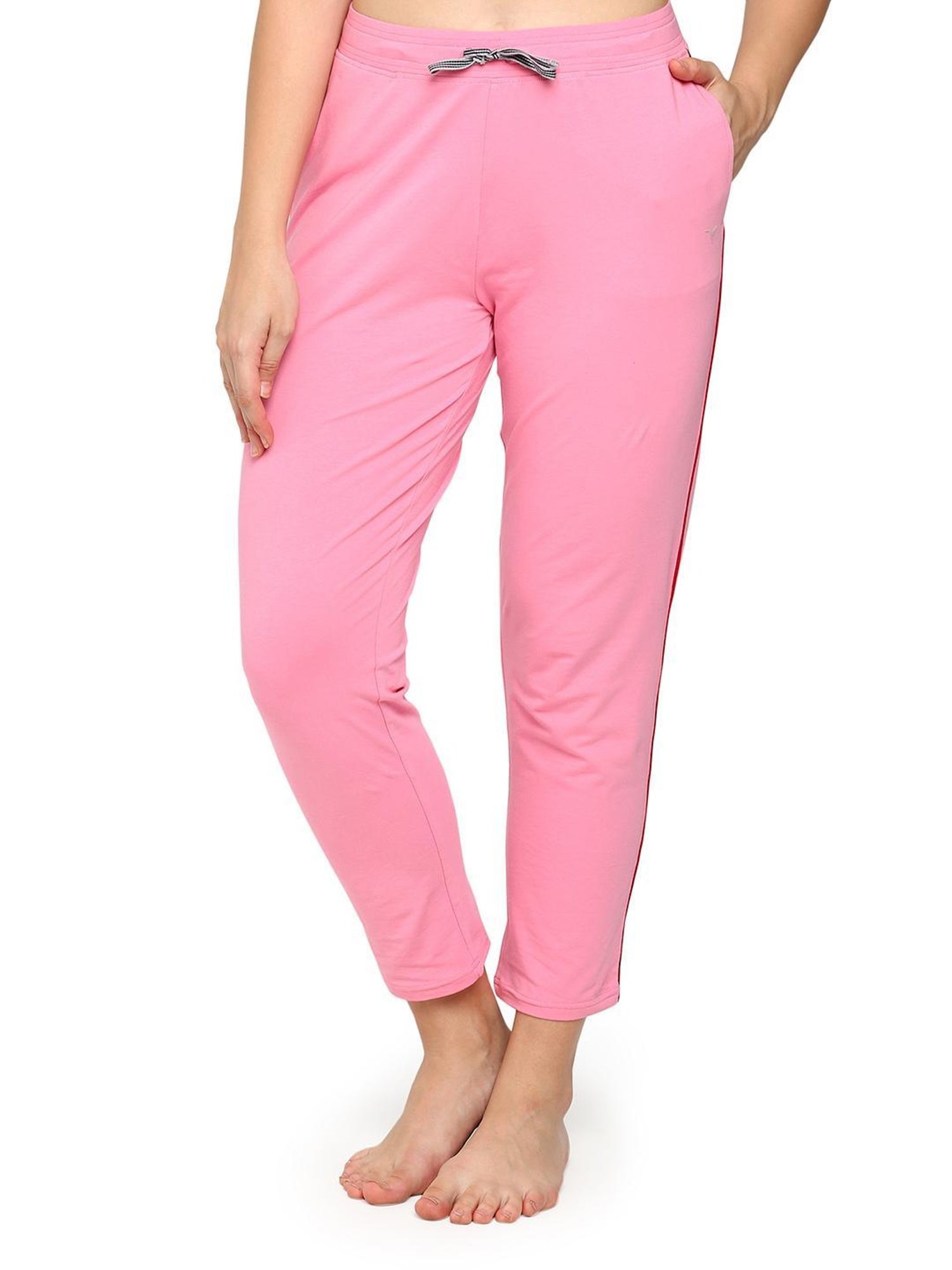 BLOSSOM Pink Cotton Lounge Pants