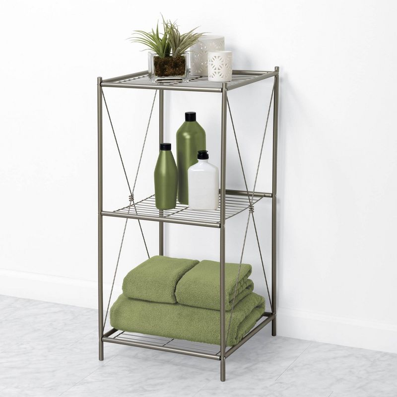 Cross Style Floor Stand Pearl - Zenna Home