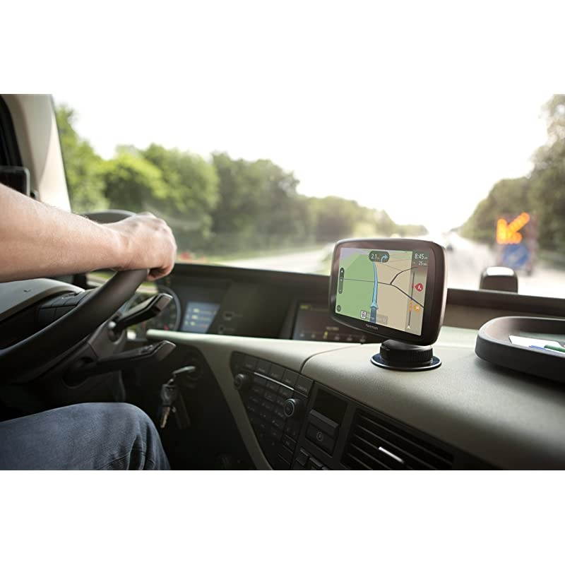 Trucker 620 6Inch GPS Navigation Device for Trucks with WiFi Connectivity Smartphone Services and Free Lifetime Traffic and Maps of North America