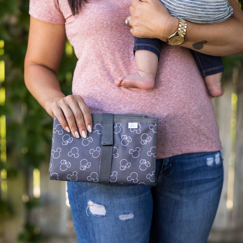 OXO Travel Diaper Caddy with Changing Mat - Gray