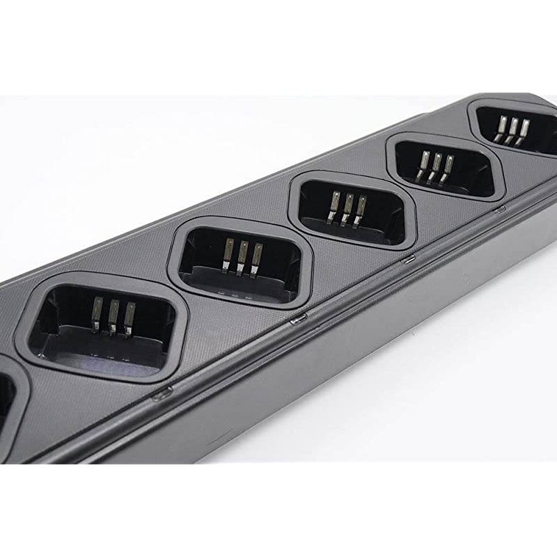 Way 6 Rank Rapid Charger for Motorola CP040 CP150 CP200 PR400 EP450 GP3688