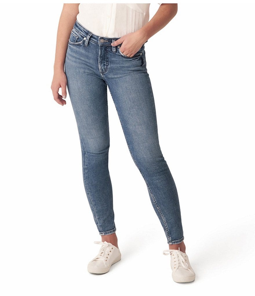 Silver Jeans Co. 27#double; Inseam Most Wanted Skinny Jeans