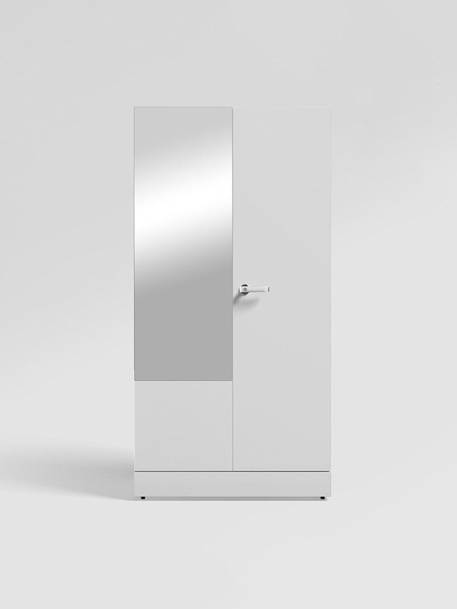 Godrej Interio Auraline Women Basic 2-Door Almirah, Textured Bond White (1-Year Warranty, 1 Drawer)