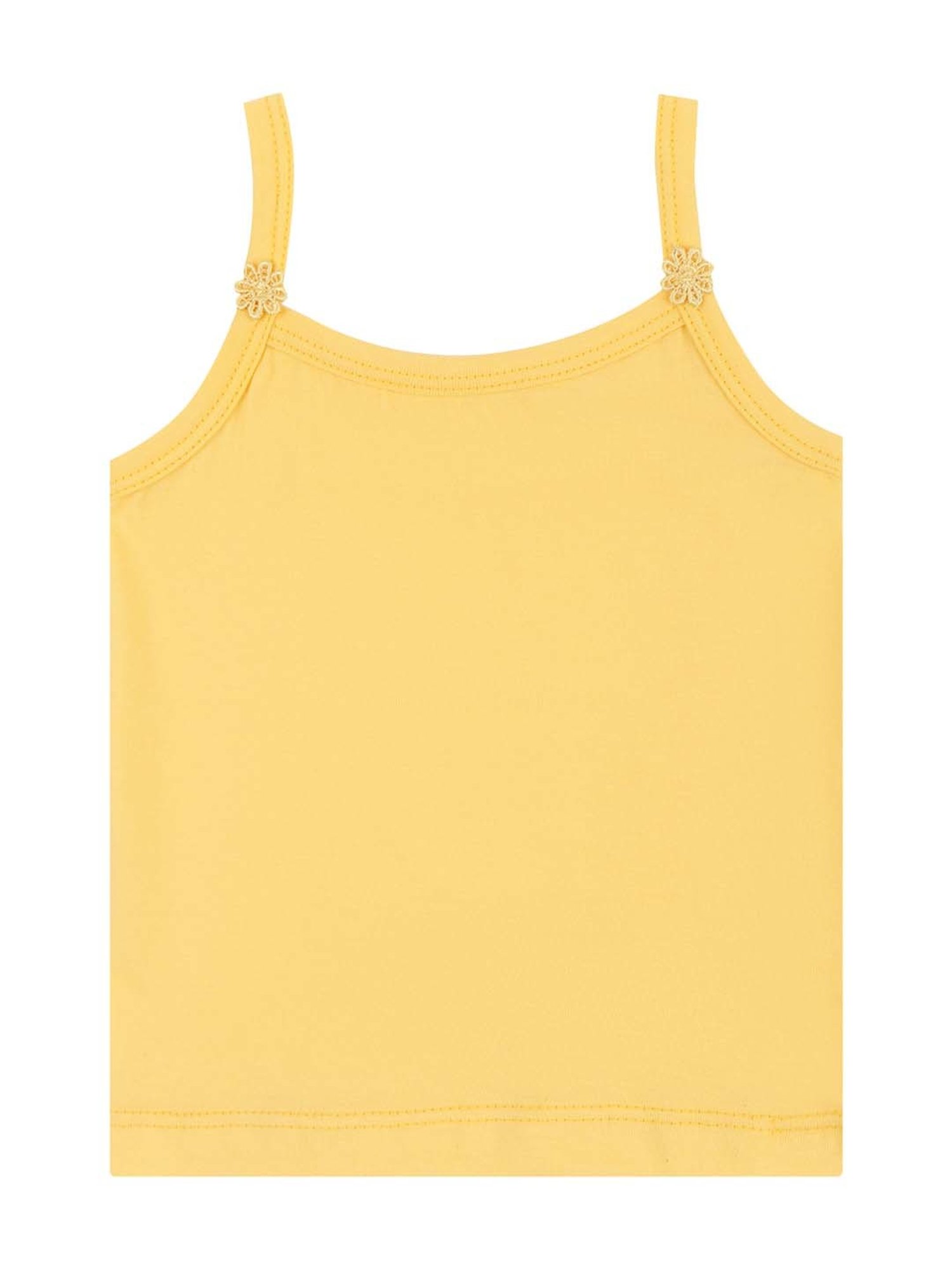 Dyca Kids Multicolor Cotton Solid Vest (Pack of 6)