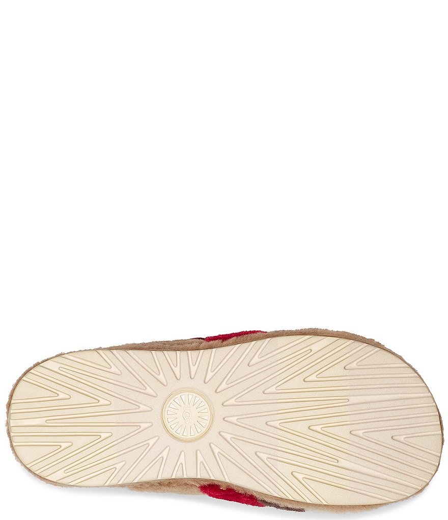 UGG&reg; Men's Scuff Logo Suede Slippers