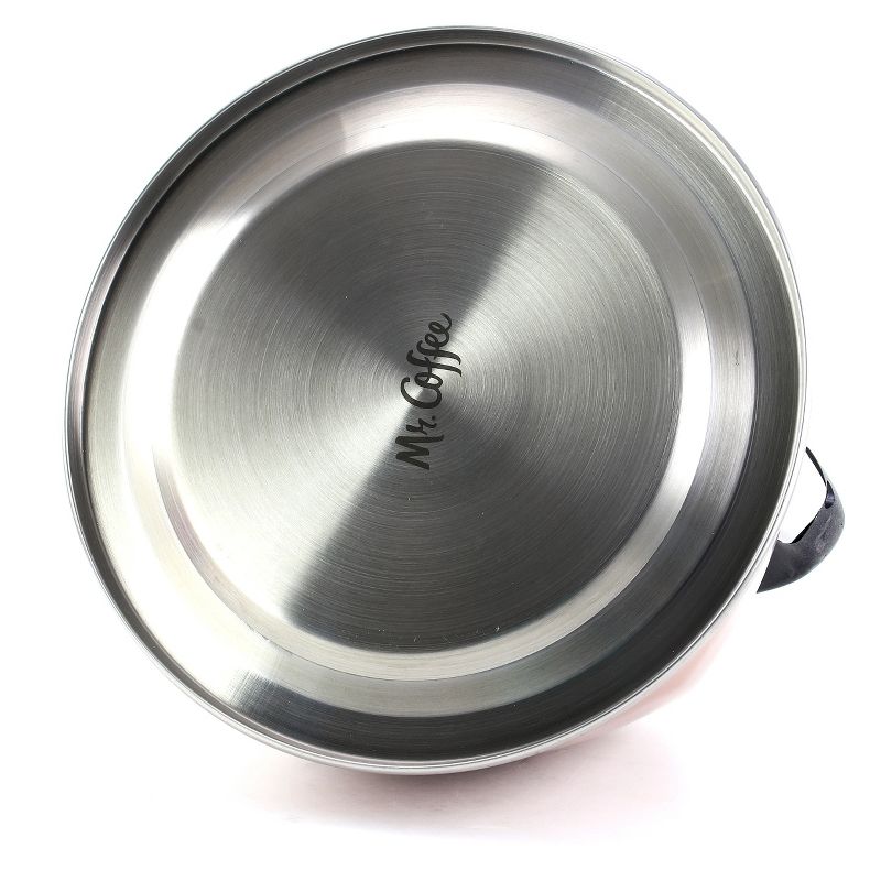Mr Coffee Belgrove 2.5 Quart Whistling Tea Kettle in Copper