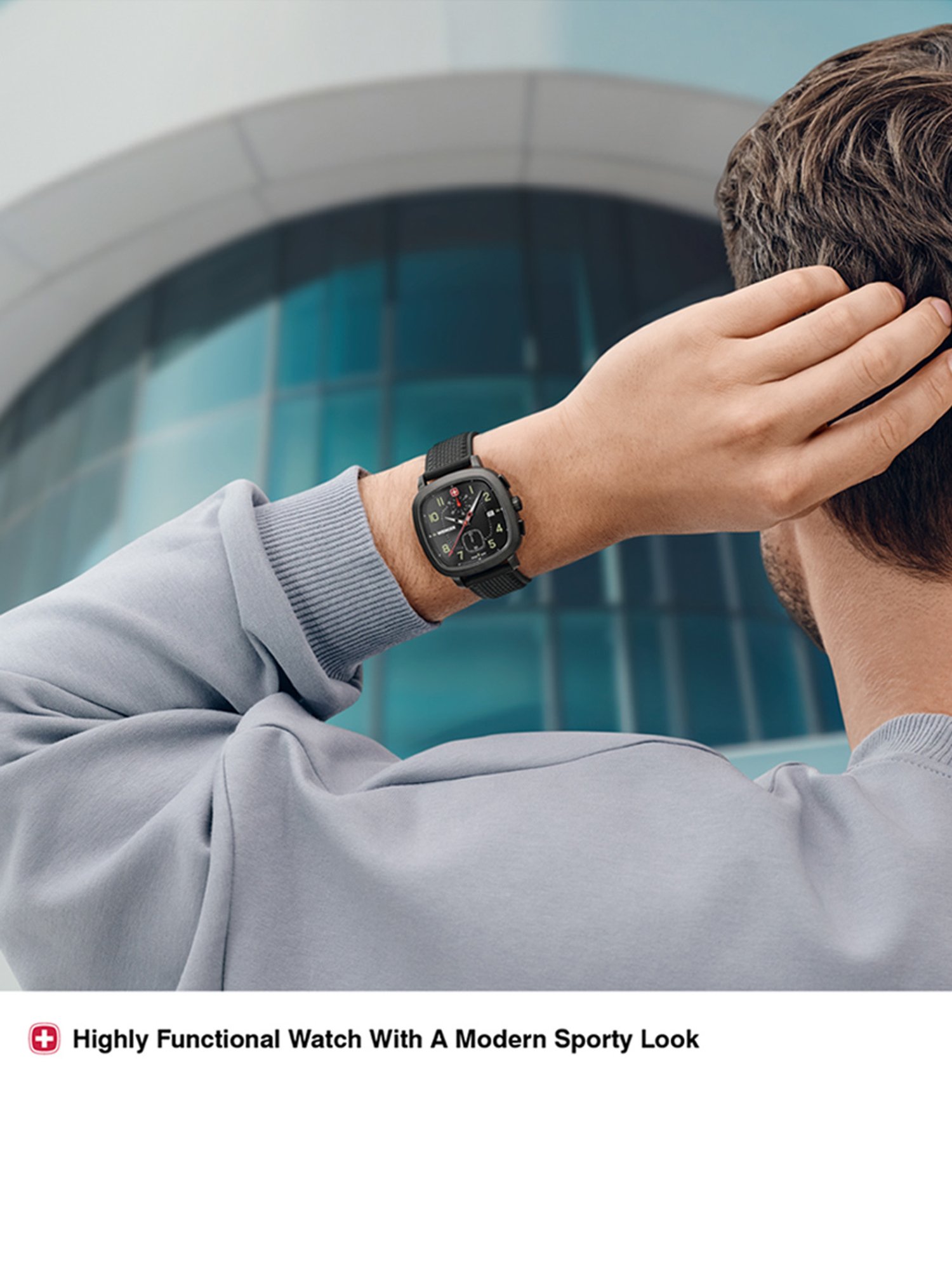 Wenger 01.1933.114 Chronograph Watch for Men