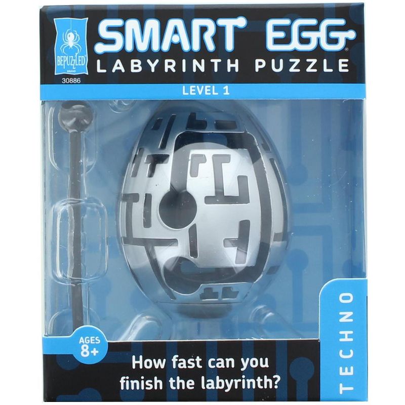 University Games Smart Egg 1-Layer Level 1 Labyrinth Puzzle | Techno