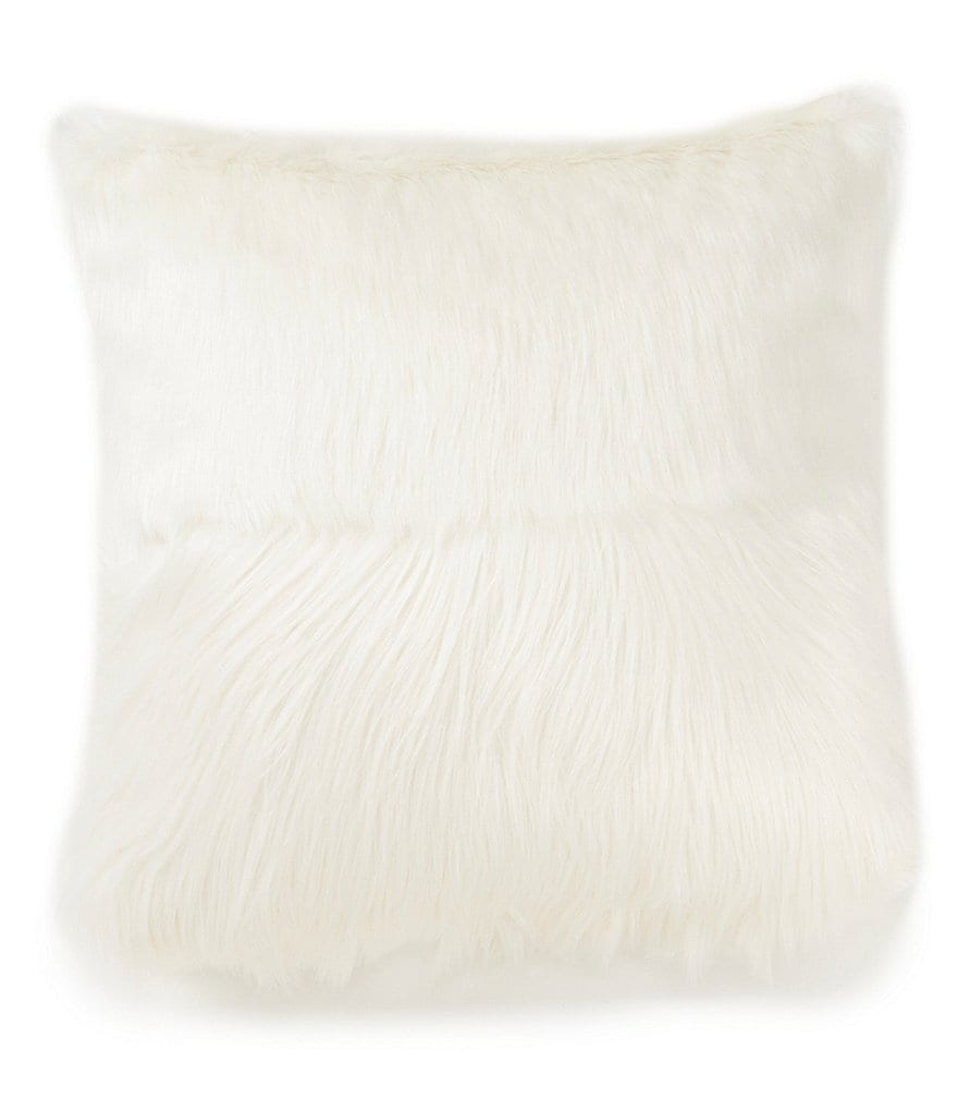 Highline Bedding Co. Madrid Faux-Fur Square Pillow