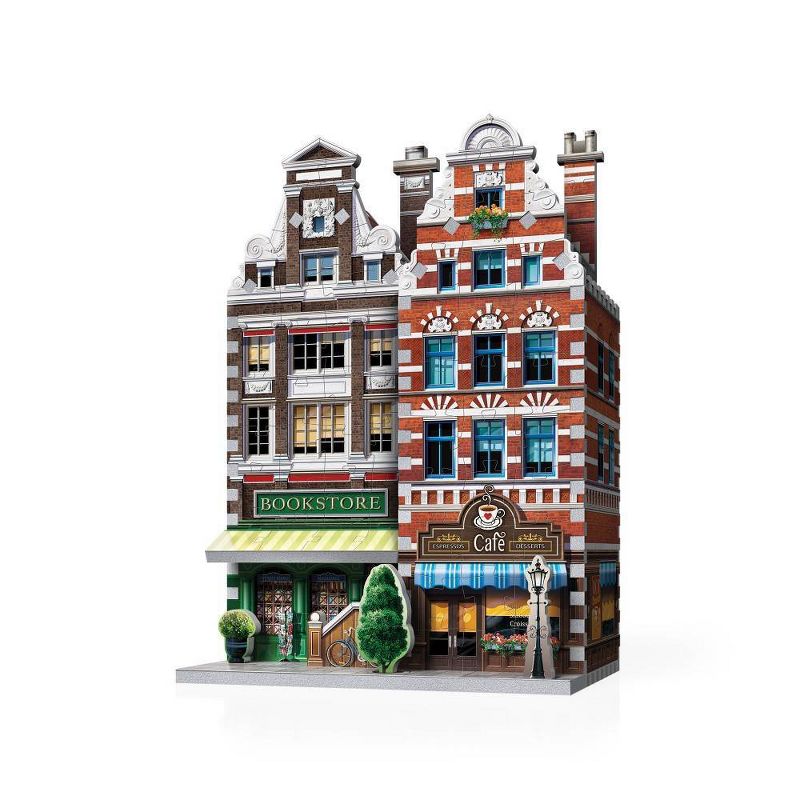 Wrebbit Urbania Collection Cafe 3D Puzzle 385pc