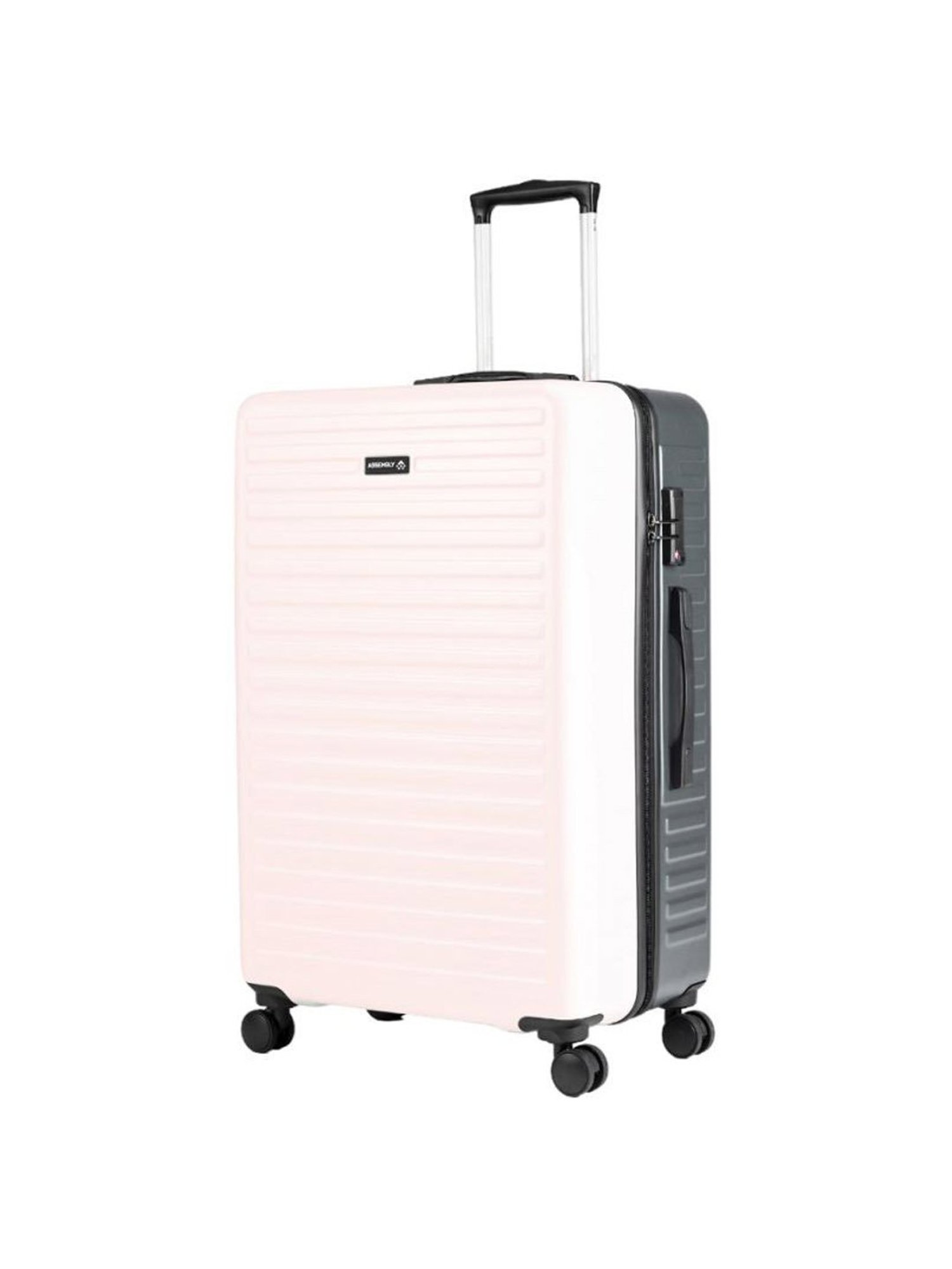 Assembly Ivory & Grey Two Tone Medium Check-in Trolley - 24 inch
