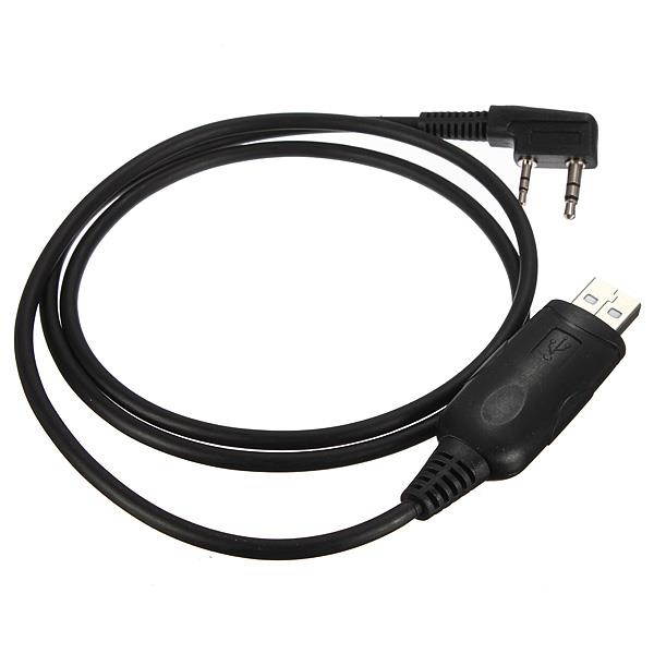 USB Programming Cable For BAOFENG UV-5R KG-UVD1P BF-888S Walkie Talkie