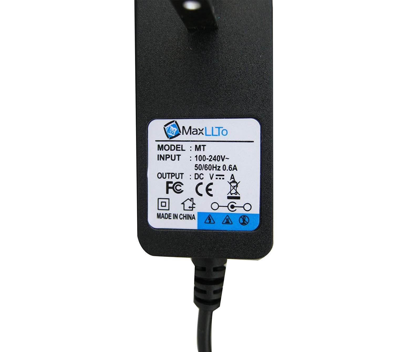 MaxLLTo 1A AC/DC Home Wall Power Charger Adapter Cord For Maylong Mobility Tablet M-270