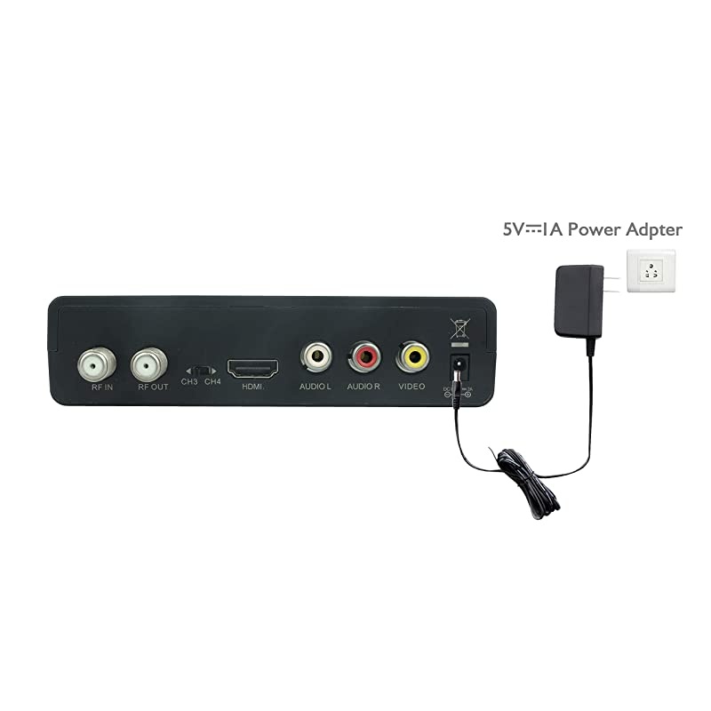 ATSC Digital Converter Box with Recording / Media Player / TV Tuner Function (HW130STB)