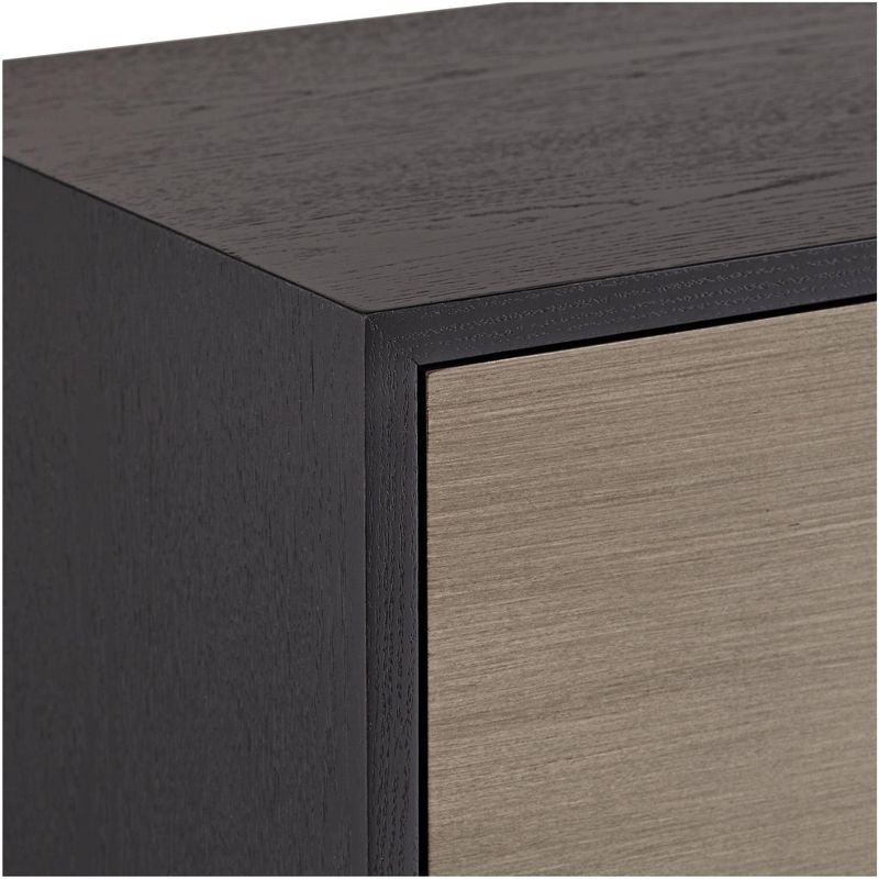 Kolczak Boho Handcrafted Mango Wood 2 Door Cabinet Light Gray - Christopher Knight Home