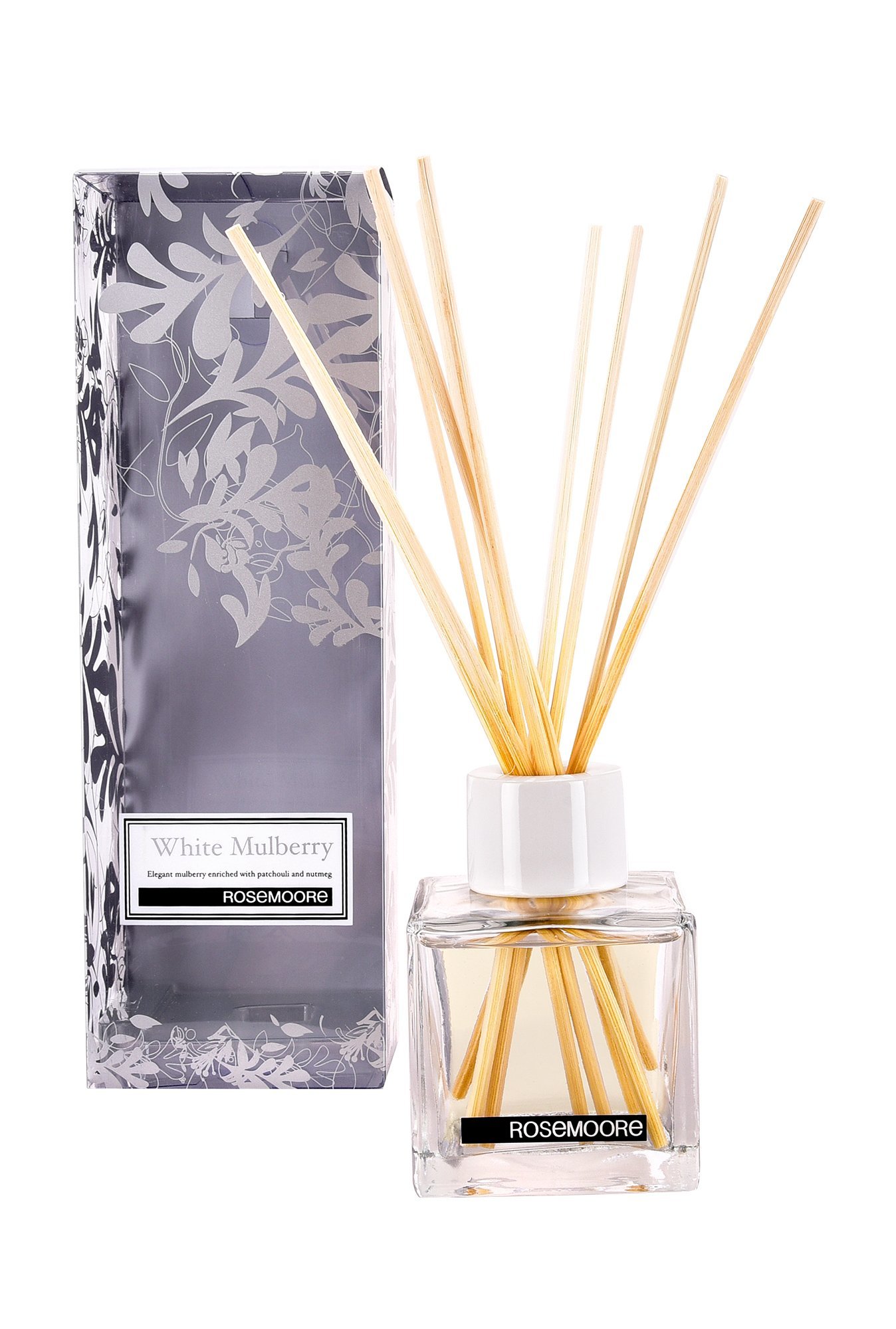 Rosemoore White Mulberry Aroma Oil with Reed Sticks - 200 ml